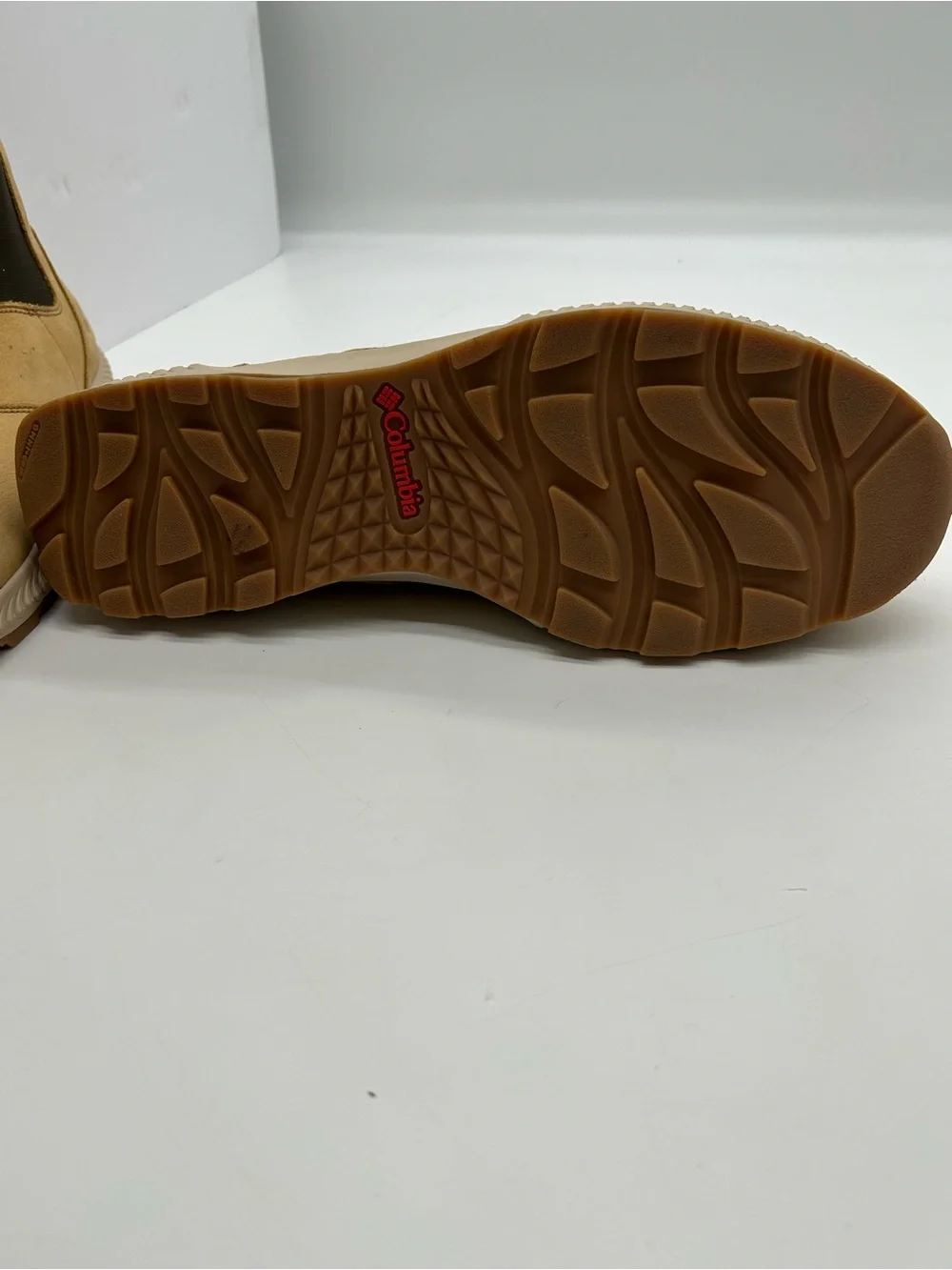 Columbia Men's Landroamer Scout Slip-On Boots in Tan size 15 New